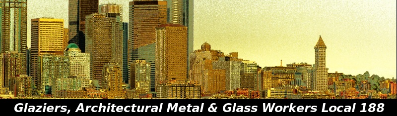 banner of Glaziers Union Local 188